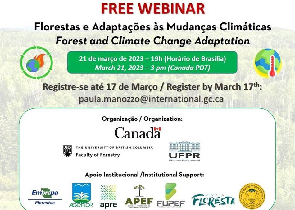 Pró-Paraná apoia evento sobre adaptações às mudanças climáticas globais