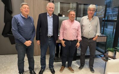 Presidente e diretor do Pró-Paraná fazem visita de cortesia ao Sinduscon